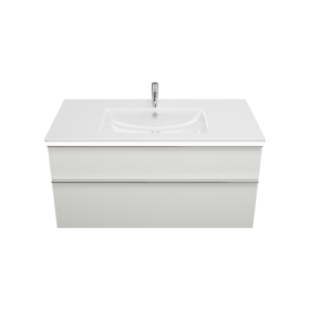 Ceramic washbasin incl. vanity unit SHBU122 - burgbad