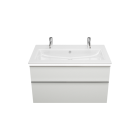 Ceramic washbasin incl. vanity unit SHBW102 - burgbad